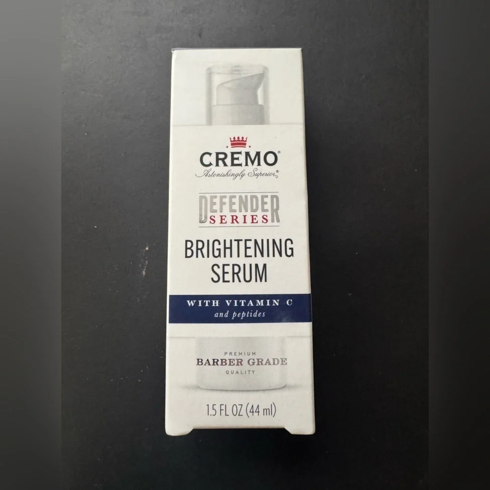Cremo Defender Series BRIGHTENING SERUM with Vitamin C & Peptides 1.5 fl oz